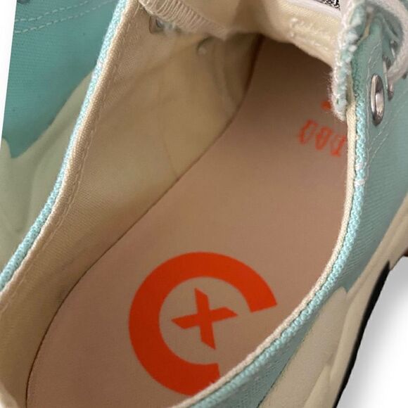 Converse Run Star Motion Womens Low Platform Dew Black Egret Shoes size 7.5 New - Picture 6 of 9